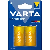Batteri Longlife C 2-p.