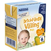Majsvälling Drickfärdig Från 6m 200ml Nestle.