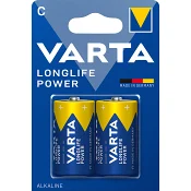 Batteri Longlife power C 2-p.