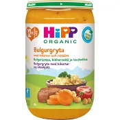 Bulgurgryta med kikärtor &amp; nötkött 1år 250g Hipp.