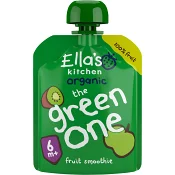 The green one Smoothie av blandade frukter 6m Ekologisk 90g Ellas Kitchen.