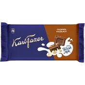 Chokladkaka Hackad Hasselnöt 145g Fazer.