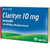 Clarityn Tablett 10 mg 10-p.