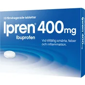 Ipren Filmdragerande tablett 400mg 10-p.