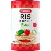 Riskakor med Pizzasmak 125g Friggs.