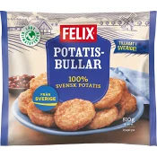 Potatisbullar Fryst 810g Felix.