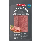 Guldsalami skivad 100g Grilstad.