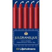 Julgransljus Röd 20-p Liljeholmens.