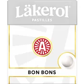 Halstabletter Bon Bons 25g Läkerol.