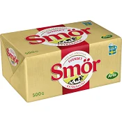 Smör Extrasaltat Svenskt 81% 500g Arla.