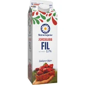 Filmjölk Jordgubb 3% 1l Skånemejerier.