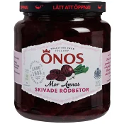 Skivade Rödbetor MorAnnas 570g Önos.