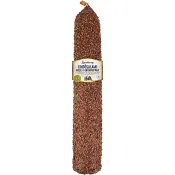 Lindösalami Rosé och Grönpeppar i skivor ca 5g Lönneberga.