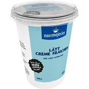 Lätt Crème fraichen Naturell 13% 500g Norrmejerier.