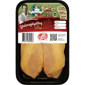 Gårdsmajskycklinglårfilé ca 400g La belle de France.
