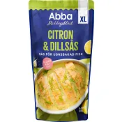 Citron Dillsås XL 375g Middagsklart Abba.