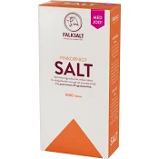 Finkornigt Hushållssalt med jod 1kg Falksalt.