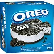 Oreotårta cookies &amp; cream Fryst 400g Oreo.