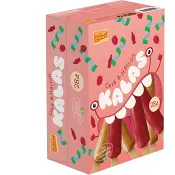 Isglasspinne Kalas Cola Hallon 28-p Triumf Glass.