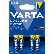 Batteri Longlife power AAA 4-p.