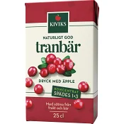 Tranbärsdryck Koncentrat 25cl Kiviks.