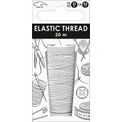 Elastisk Tråd Vit 20m Falk.