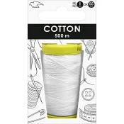 Sytråd bomull vit 500m Falk.