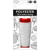 Sytråd extra stark vit 70m Falk.