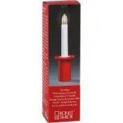 Tärnljus Röd Konstsmide.