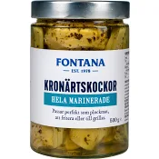 Kronärtskockor Hela Marinerade 530g Fontana.