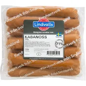 Kabanoss 71% Kötthalt 1,5kg Lindvalls Chark.