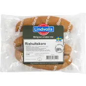 Rishultskorv 66% Kötthalt 330g Lindvalls.
