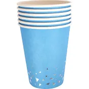 Mugg blå folie 6p Pictura.