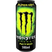 Energidryck Nitro Super Dry 50cl Monster Energy.