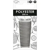Sytråd syntet 200m ljusgrå Falk.