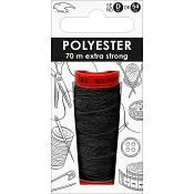 Sytråd Svart Extra Stark 70m Falk.