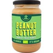 Peanut butter Crunchy 340g KRAV Green choice.