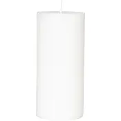 Blockljus Simply Stearin Vit 7x15cm Duni.