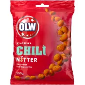 Chilinötter klassiska 150g OLW.