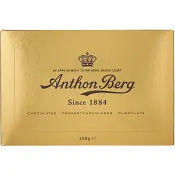 Praliner Dessertchoklad Guldask 200g Anthon Berg.