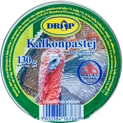 Kalkonpaté Halal 130g Drop.