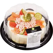 Smörgåstårta lax 1000g Kallskänks Gourmé.