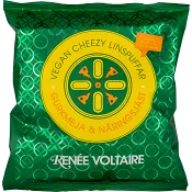 Snacks Vegan Cheezy Linspuffar Näringsjäst &amp; Gurkmeja 60g Renée Voltaire.