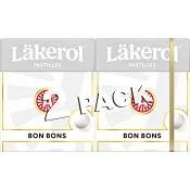 Halstabletter BonBons 2-p 50g Läkerol.