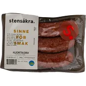 Hjortkorv 82% Kötthalt 300g Stensåkra.