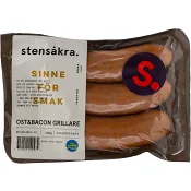 Ost &amp; Bacongrillare 54% Kötthalt 300g Stensåkra.