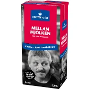 Mellanmjölken 1,5% Extra lång hållbarhet 1l Norrmejerier.