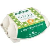 Ägg Frigående höns M/L 6-p Klöverbergsgården.