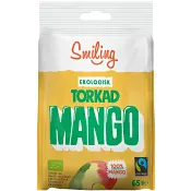 Torkad Mango Ekologisk 65g Smiling.