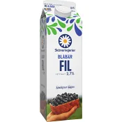Filmjölk Blåbär 3% 1l Skånemejerier.
